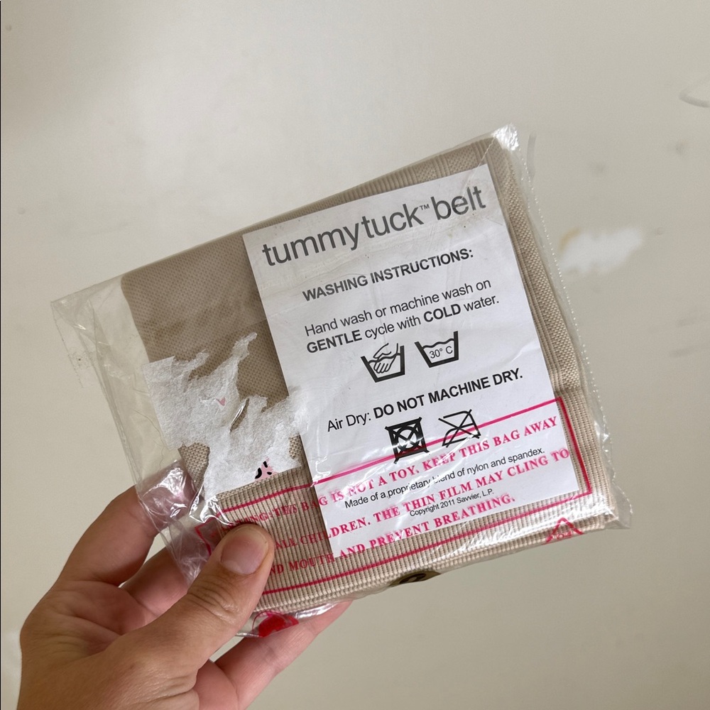 Tummy Tuck Belt in Beige New in Package!